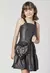 VESTIDO PRETO INFANTIL COM BOLSA LULUZINHA - comprar online
