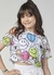 BLUSA INFANTIL BLUSA E TOP TULE MULTICOLOR MYLU - comprar online