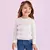 BLUSA MANGA LONGA COM PEROLA E TULE PETIT CHERIE - comprar online