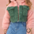 CASACO PELO FLOWER GREEN MON SUCRE - comprar online