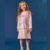 VESTIDO INFANTIL MANGA LONGA NATURAL CINTI