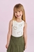 CONJUNTO BLUSA E SHORT SAIA PLISSADA VERDE MILITAR PETIT CHERIE na internet