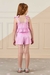 CONJUNTO BLUSA E SHORT COM ESTAMPA DE CORAÇÃO MON SUCRE na internet