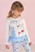 CONJUNTO BLUSA MANGA LONGA CASINHA COM TULE E CALÇA LEGGING MON SUCRE na internet