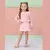 CONJUNTO CASACO E SHORT SAIA PELO ROSA COFFEE BREAK MON SUCRE