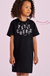 VESTIDO PRETO TSHIRT COM APLICAÇÃO PEROLAS PETIT CHERIE - comprar online