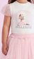 CONJUNTO BLUSA COELHA SAIA DE TULE PETIT CHERIE na internet