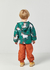 JAQUETA PUFFER DUPLA FACE VERDE ESTAMPA CAVALO OLIVER na internet