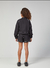 CONJUNTO PRETO CROPPED E SHORT SAIA EM MOLETOM COM PESPONTOS MYLU - loja online
