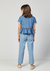 BLUSA JEANS LAÇOS LULUZINHA - Era uma vez