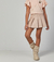 SHORT SAIA BEGE ECO-LEATHER LULUZINHA - comprar online
