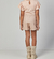 SHORT SAIA BEGE ECO-LEATHER LULUZINHA na internet