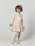 VESTIDO MANGA LONGA CORAÇÃO PEROLAS LULUZINHA - comprar online