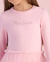 VESTIDO ROSA MANGA LONGA CANELADO TULE MON SUCRE - Era uma vez