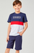 CAMISETA BICOLOR VERMELHA OLIVER - comprar online