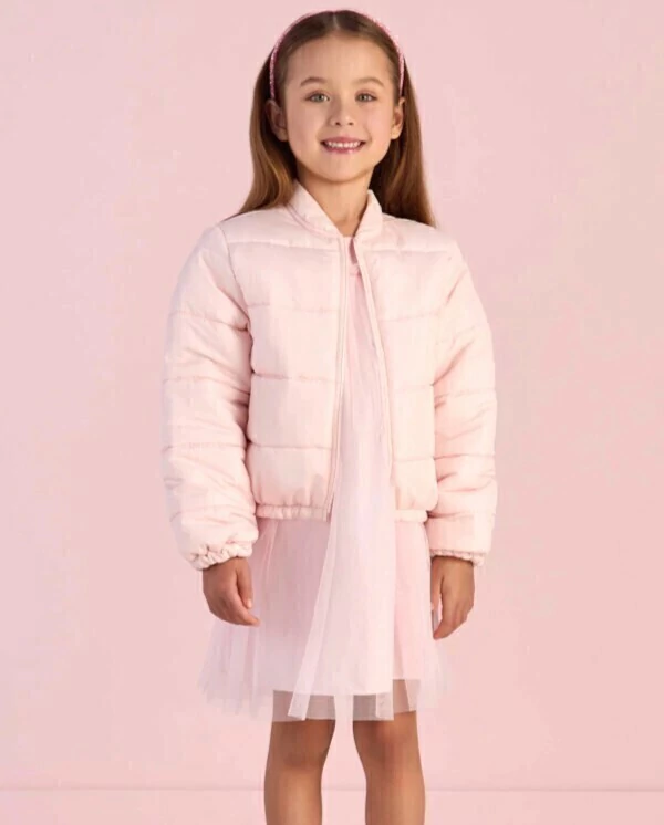 JAQUETA PUFFER ROSA MON SUCRE