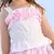 CONJUNTO BLUSA E SHORT XADREZ ROSA PETIT CHERIE - comprar online
