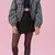 SHORT SAIA INFANTO JUVENIL VANILLA CREAM PRETO PINK MOOD