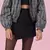 SHORT SAIA INFANTO JUVENIL VANILLA CREAM PRETO PINK MOOD - comprar online