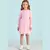 VESTIDO TULE ROSA MANGA LONGA ROMÂNTICO MON SUCRE - comprar online