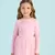 VESTIDO TULE ROSA MANGA LONGA ROMÂNTICO MON SUCRE na internet