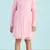 VESTIDO TULE ROSA MANGA LONGA ROMÂNTICO MON SUCRE - Era uma vez