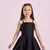 VESTIDO PRETO BALONÊ COM CINTO PETTI CHERIE na internet