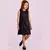 VESTIDO PRETO PAETE MIDI PETIT CHERIE - comprar online
