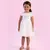 VESTIDO BRANCO BORDADO TULE PAETE PETI CHERIE