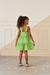 VESTIDO VERDE BORDADO DE CORAÇÃO MON SUCRÉ - comprar online