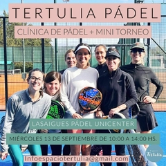 TERTULIA PÁDEL (Padel, Yoga y Almuerzo entre mujeres)
