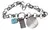 Pulseras con piedras naturales y dijes - tienda online