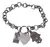 Pulseras con piedras naturales y dijes