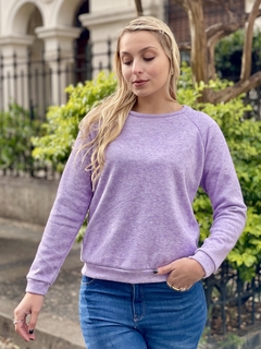 Art. 7150 buzo lanilla pesada (Lila) - comprar online