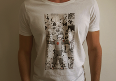 Remera Blanca Kakashi Naruto Shippuden