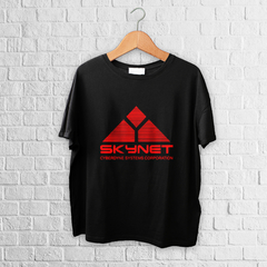 Remera Negra Skynet Terminator