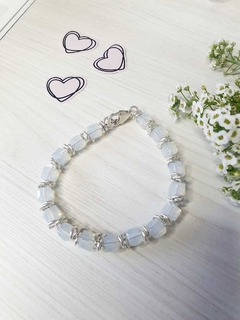 Pulsera cristal blanca - comprar online