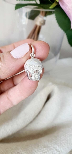 DIJE CALAVERA - Chicha accesorios de plata