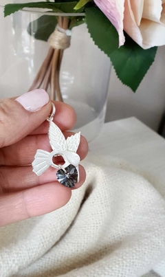 Dije colibri - Chicha accesorios de plata