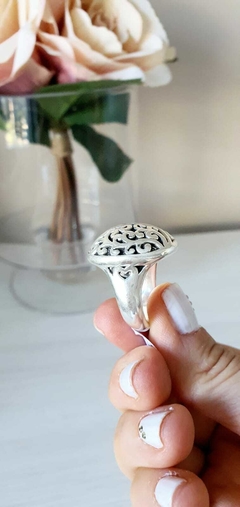 Anillo Florecer - Chicha accesorios de plata