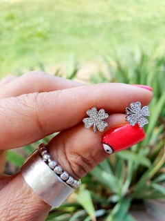 ARO TREBOL - Chicha accesorios de plata