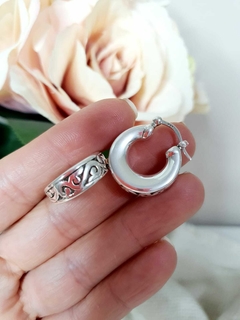 AROS GABRIELA - Chicha accesorios de plata