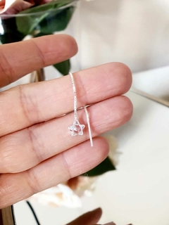 AROS AGUJA - Chicha accesorios de plata