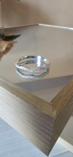 ANILLO FINO ONDAS - Chicha accesorios de plata
