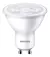 Lampara Philips Dicroica LED 5W GU10 Dimerizable 3000K Calida =65w x10