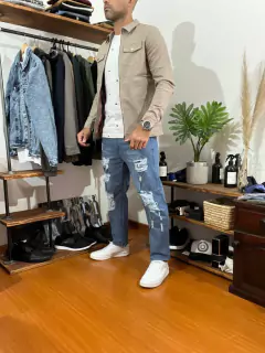 Jean Mom con Rotura - comprar online
