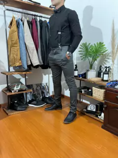 Pantalón de satén corte chino - BADA
