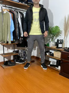 CAMPERA CANGURO COMBINADA