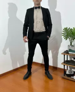 Pantalón de satén corte chino - tienda online