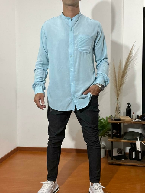 Camisa Lisa de Fibrana